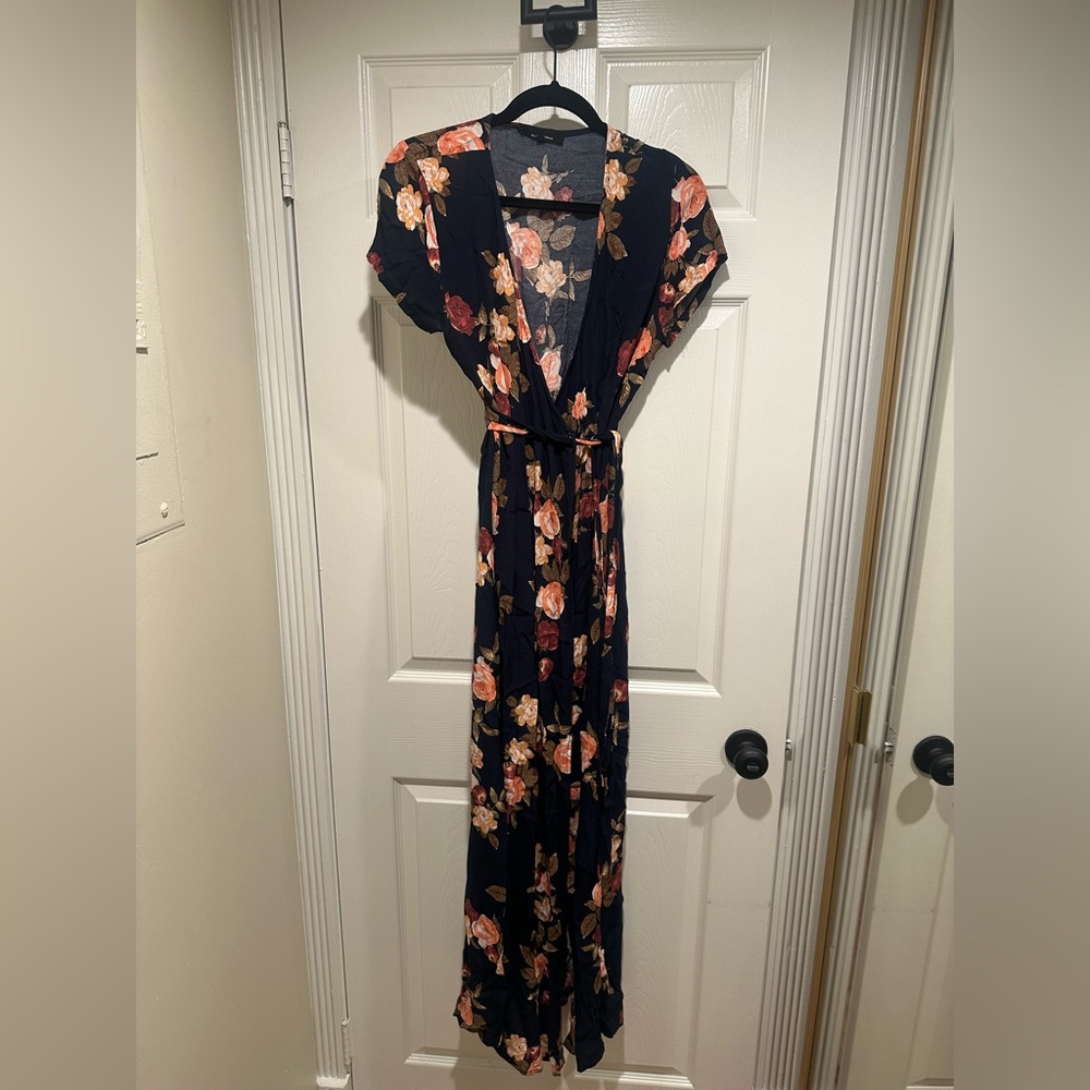Floral Wrap Dress